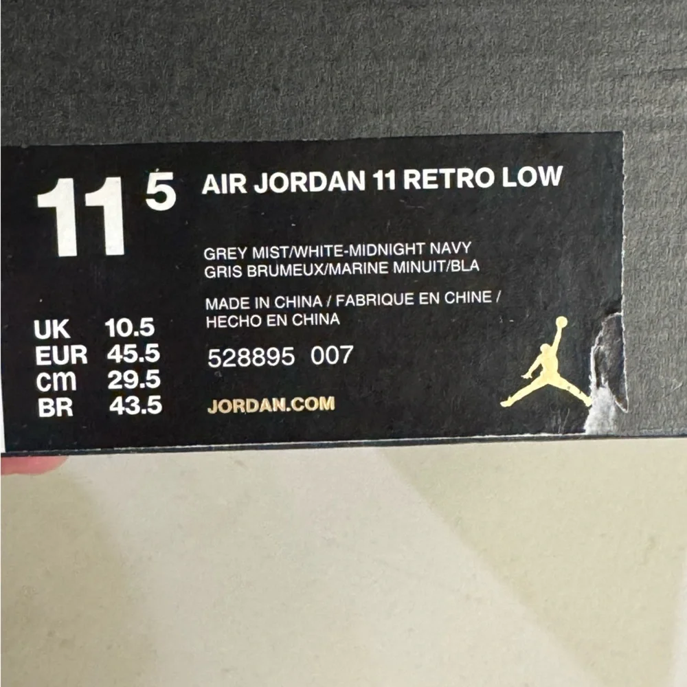 Jordan 11 Georgetown low - Picture 8 of 8